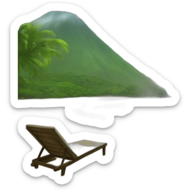 Costa Rica View sticker