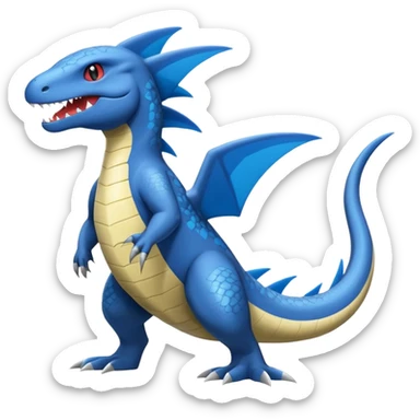 Latios-Gabite-Croconaw-Salandit-Helioptile-fusion (full body) sticker