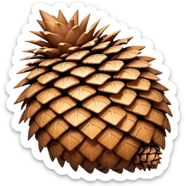 Pinecone  sticker