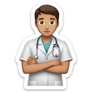 Doctor behind bars in jail sticker