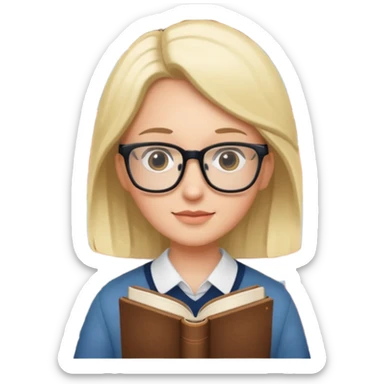 I’ll go to the library sticker