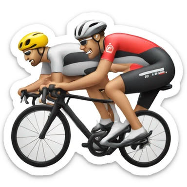 Roadbike Cycling Group Ride sticker
