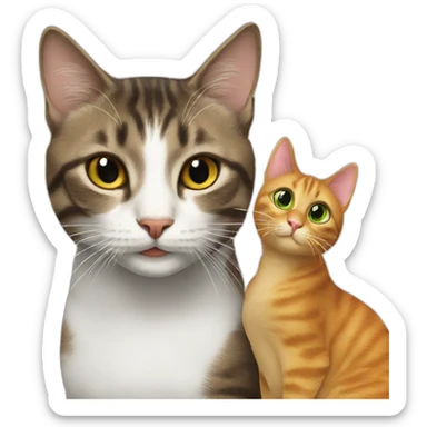 cat with Mary jane sticker