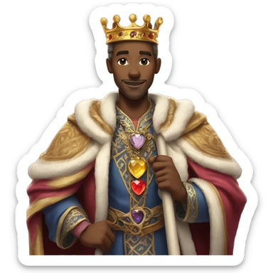 King love sticker