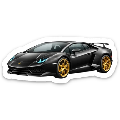 Lamborghini car sticker