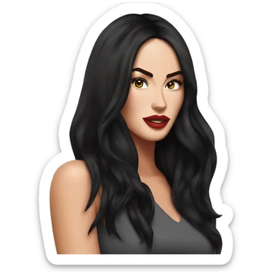 Megan fox sticker