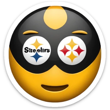 Steelers emoji sticker