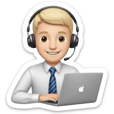 Por favor hace un emoji para una empresa de community manager, tiene que ser profesional, atractivo, elegante y empresarial, como así tambien tiene que ser hombre en los emojis sticker