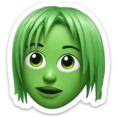 green fifth element sticker