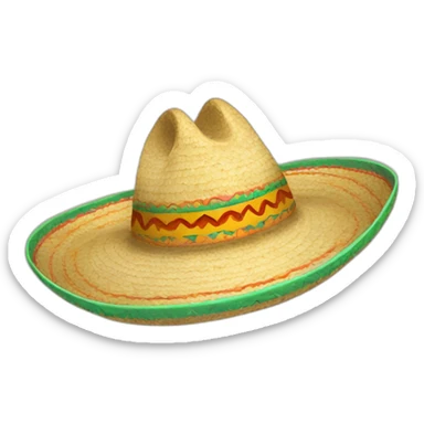 Sombrero vueltia sticker