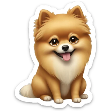 Pomeranian sticker