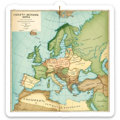 орк сидит за ноутбуком и заливает рекламу в facebook ads sticker