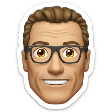 Jean Claude van damme sticker