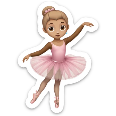 Bailarina capuchina sticker