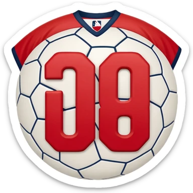 Number 19 in red that has the sporting California logo below it sticker