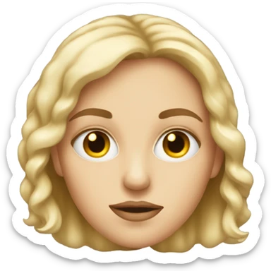 emily pressman with a third eye sticker