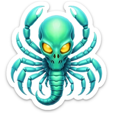 Scorpion wraith sticker