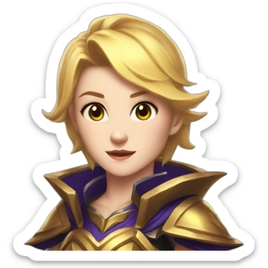 Lux League Of Legend sticker