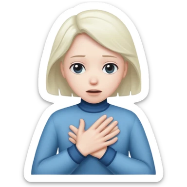 shaking and shivering sticker