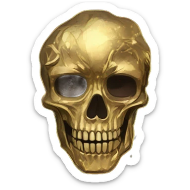 iridescent kintsugi fluffy zombie black brown gold dog fox head zombie skeleton gold mechanical nebula galaxy stars colorful flowers fairy lights vintage zombie sticker