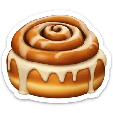 Cinnamon bun sticker