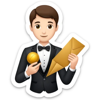 peper Invitation to the ball sticker