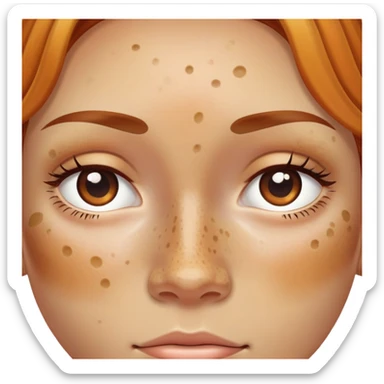 popular "is that hyperpigmentation" meme online sticker