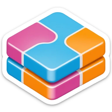 3D pantone colour spread sticker