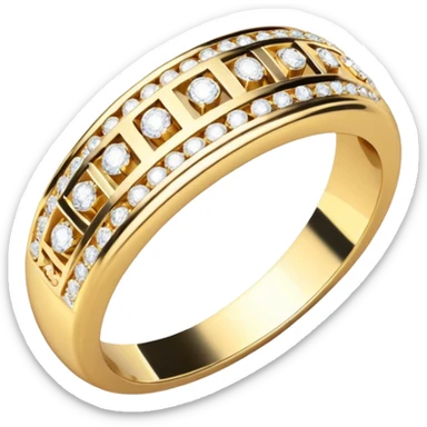 15th birthday ring sticker