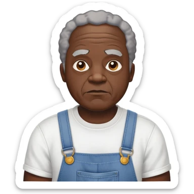Mad uncle ruckus from boon docks sticker