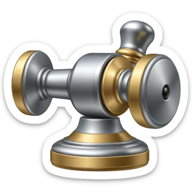 Judge Holding Knob sticker