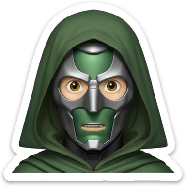 Mads Mikkelsen as Doctor Victor von Doom sticker