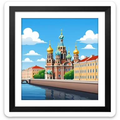 San Petersburg sticker