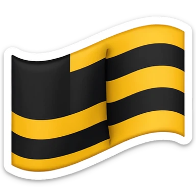 Flag of Russian empire (Black-Yellow-White flag) sticker