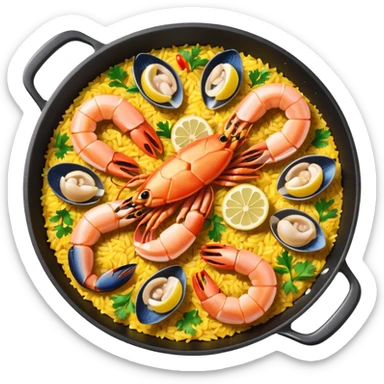 Paella sticker