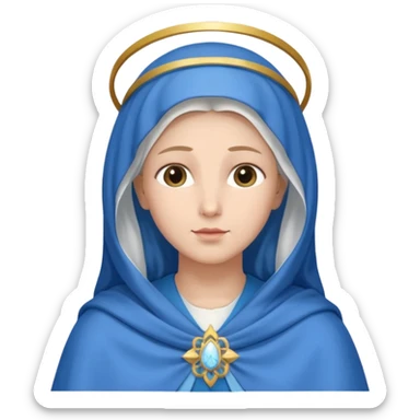 Virgin Mary  sticker