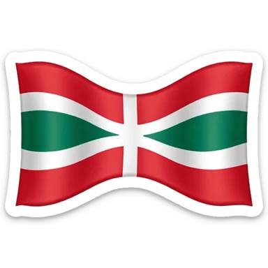 flag of basque country (spain) sticker