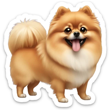 Pomeranian sticker