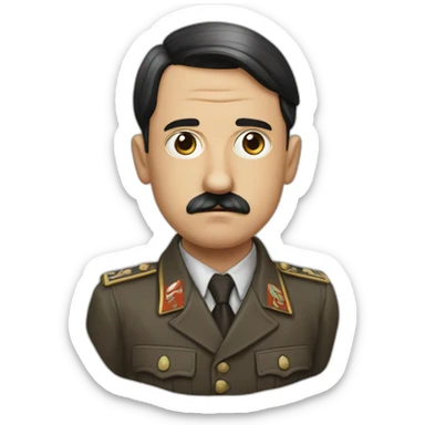 Hitler-lève-la-main-droite sticker