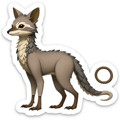 Modern Vernid-Trico- species by LiLaiRa full body  sticker