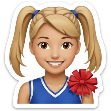 pon pon da cheerelader sticker