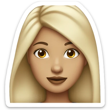 Girl with curves sticker