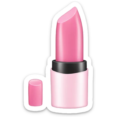 Cute pink lipstick  sticker