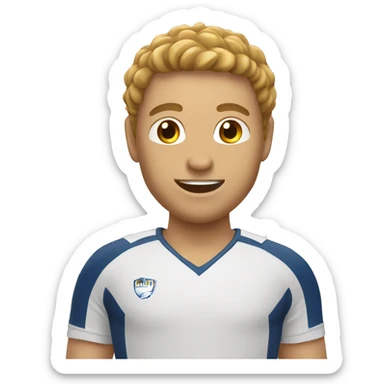 sportif qui fait du handball sticker