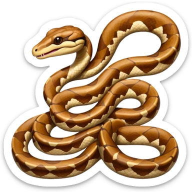 boa constrictor sticker