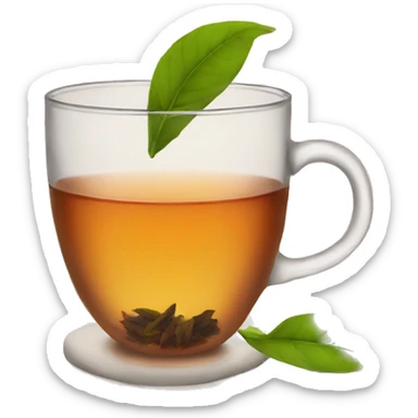 Tea sticker