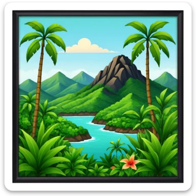 Because we love nature venezuela sticker