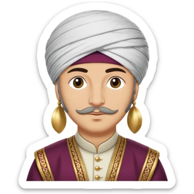 Fatih sultan mehmet sticker