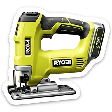 RYOBI ONE+ HP 18V Brushless Cordless Jig Saw (Tool Only) emoji style  sticker