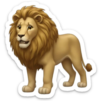 Lion des Flandres sticker